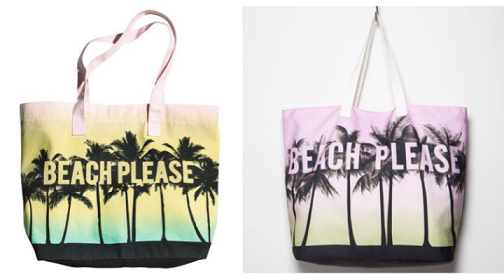 Comparativo de bolsas de playa