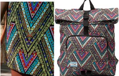 Comparativo vestido y mochila